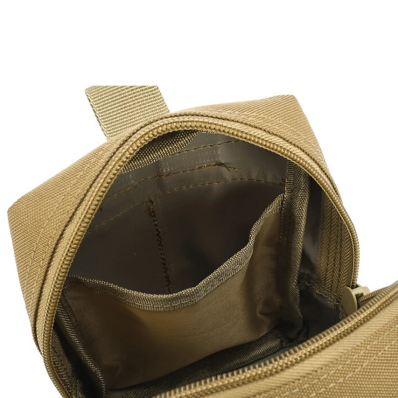 Bolsa táctica de camuflaje EDC, bolsa Molle de utilidad, bolsillo de caza, riñonera, bolsa EDC para senderismo al aire libre, montar, Camping, supervivencia - imagen 5
