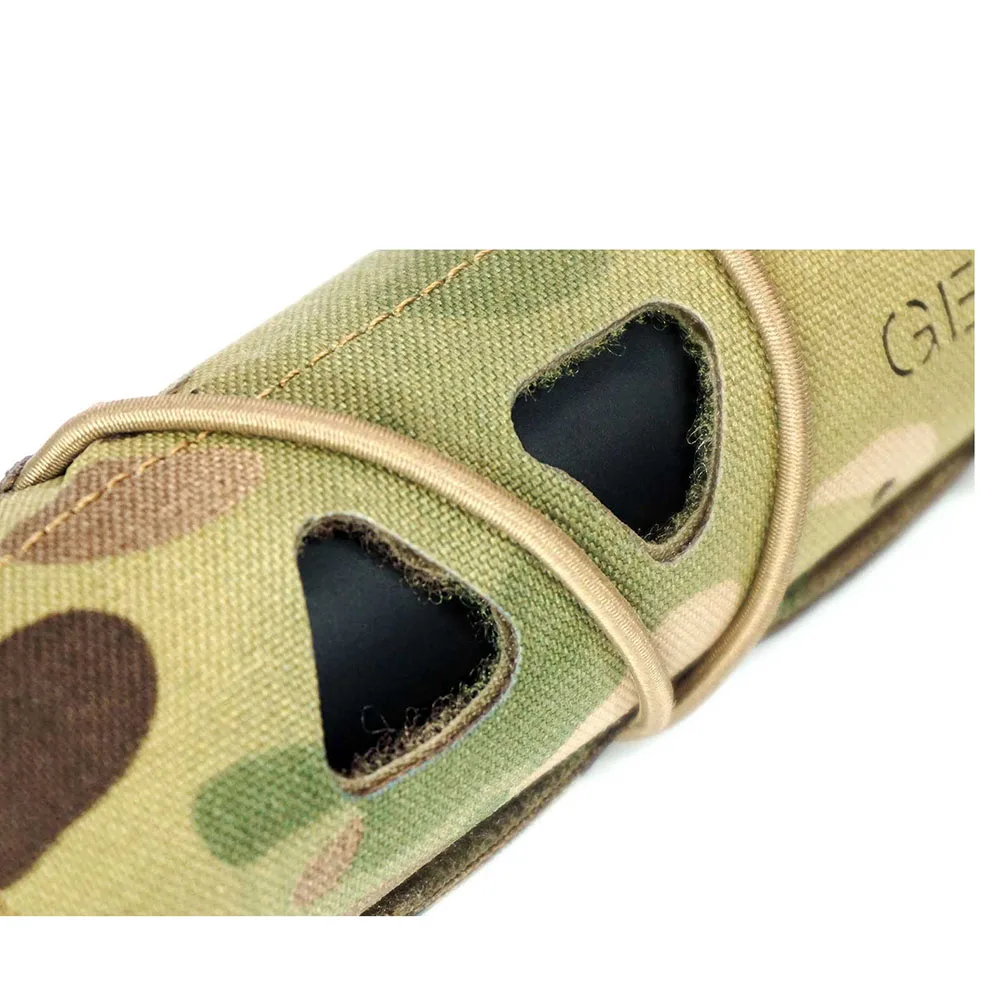 Cubierta táctica para supresor de Airsoft, cordón elástico de liberación rápida fijo corto/largo - imagen 5