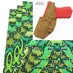 Placa KYDEX termoplástica camuflaje dinosaurio – Material para fundas