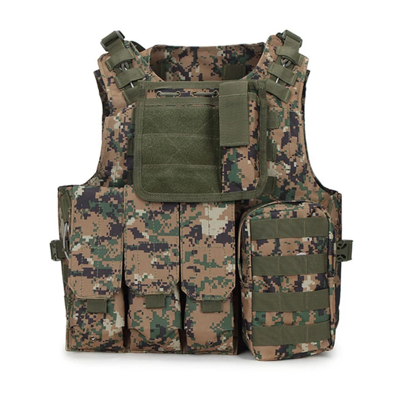 Chaleco táctico camuflaje militar para Airsoft - imagen 5