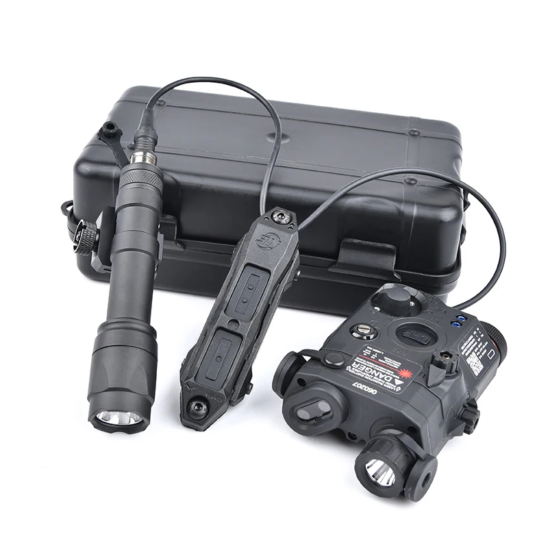Kit WADSN PEQ-15 de apuntador láser con linterna táctica M600 y conjunto de interruptor de control de doble conexión - imagen 5