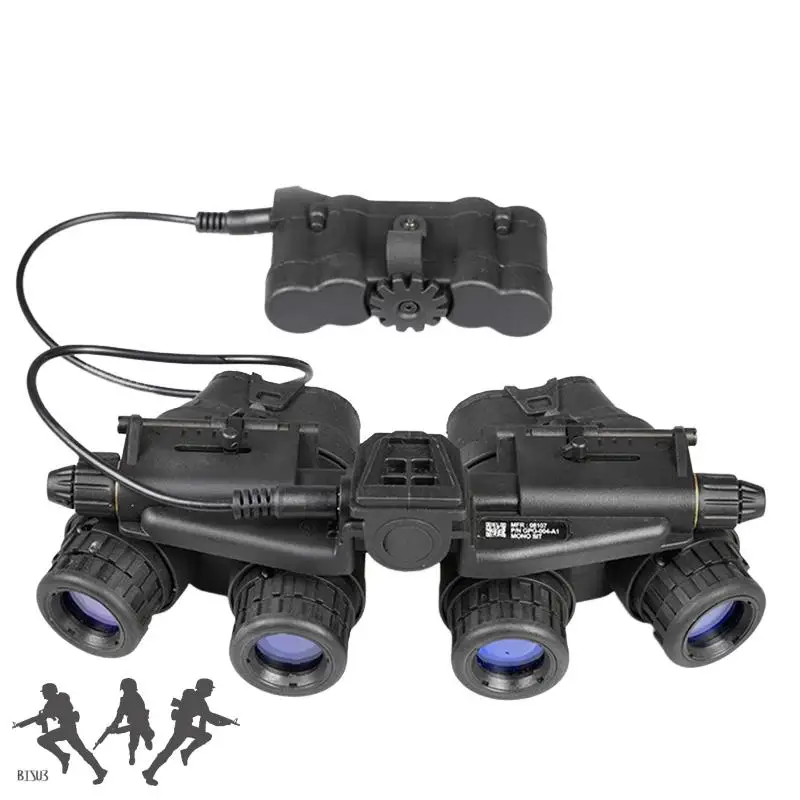 FMA táctico Airsoft GPNVG 18 gafas de visión nocturna casco soporte base NVG modelo DUMMY con lente de trabajo y Cable sin función - imagen 5