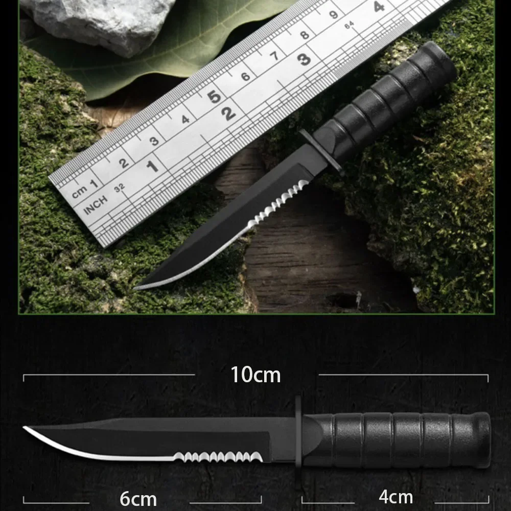 Cuchillo de supervivencia Mi Ni – Mini acero inoxidable multiusos - imagen 4