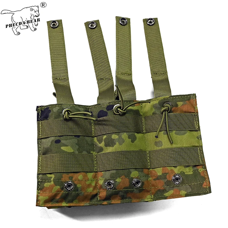 Nylon antisalpicaduras 7.62 5.56 Triple bolso Sagazine alemán - imagen 2