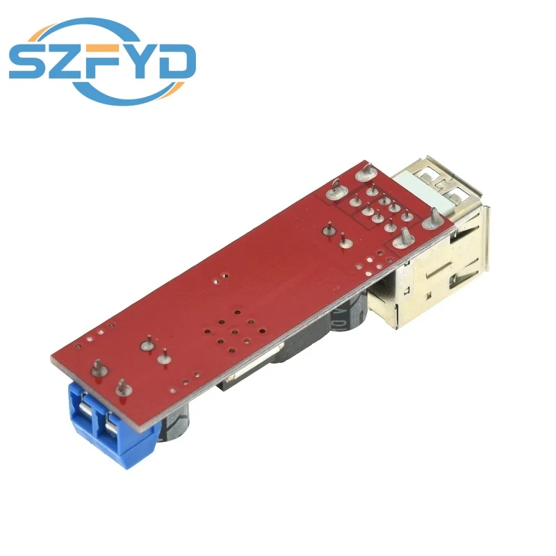Módulo convertidor reductor LM2596 DC-DC DC 6V-40V a 5V 3A carga USB doble USB - imagen 5