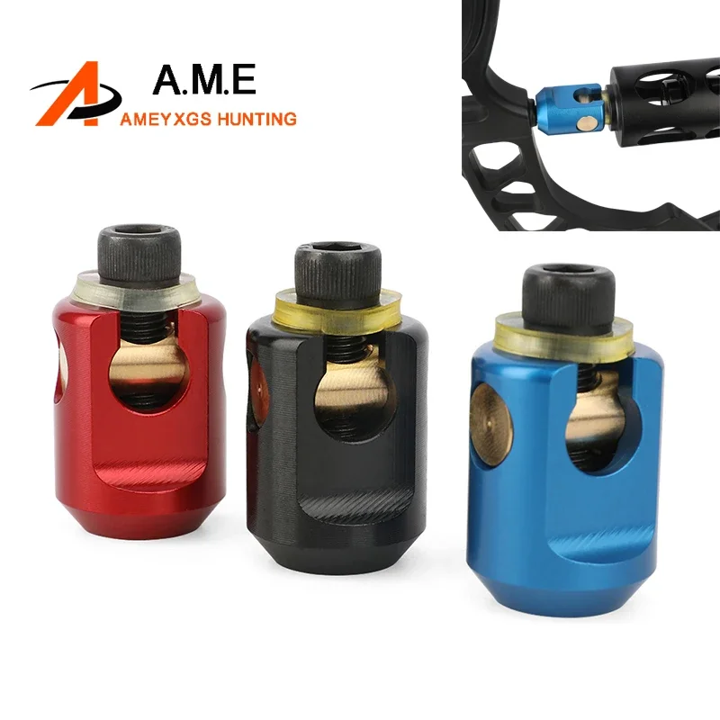 Adaptadores de amortiguador de tiro con arco, varilla estabilizadora de arco compuesto, ajuste de ángulo, aleación de aluminio, caza, tiro al aire libre - imagen 2