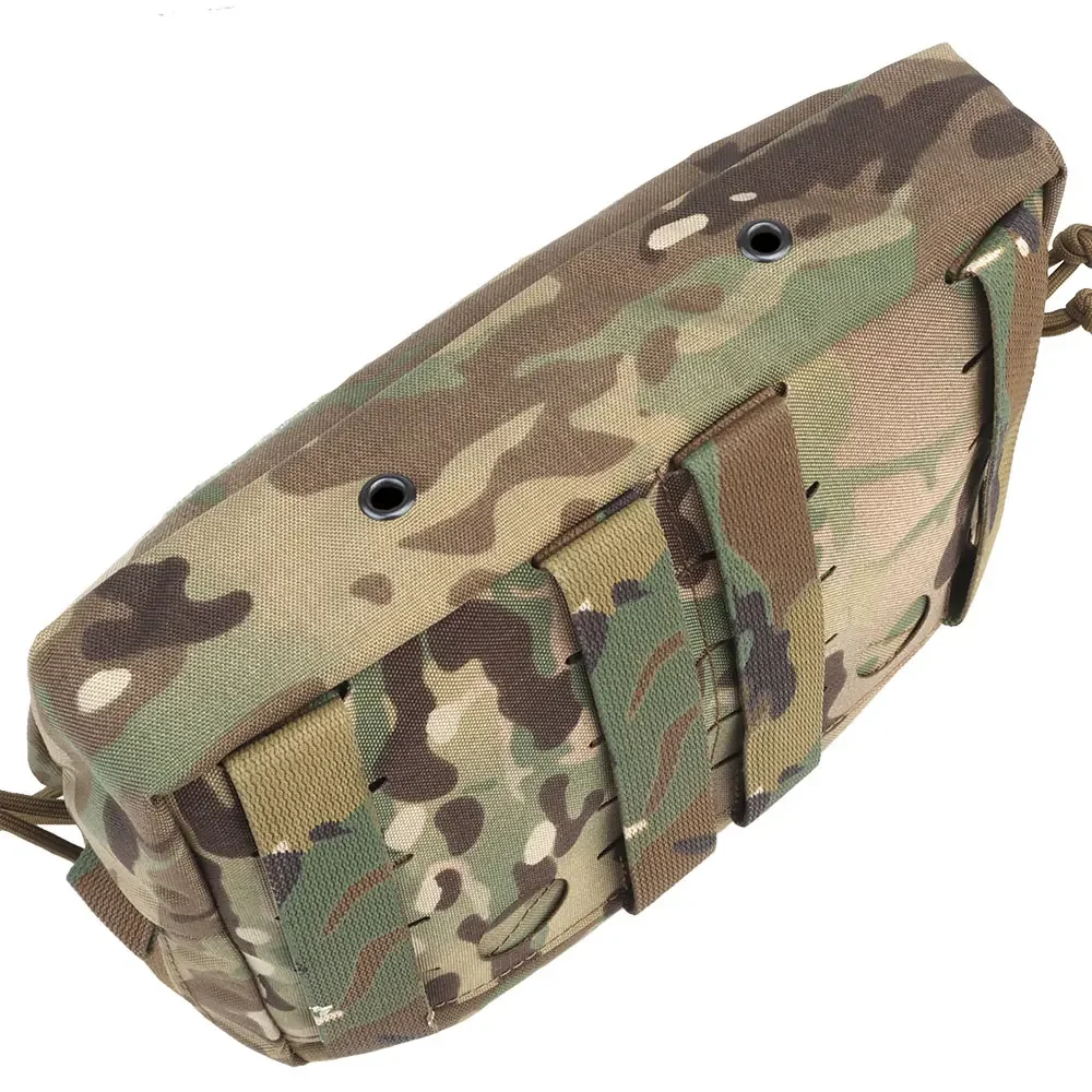 Bolsa táctica estilo SS CCS GP, sistema de montaje MOLLE, bolsa de almacenamiento de utilidad con doble cremallera para chaleco de caza con placa de chasis MKV - imagen 4