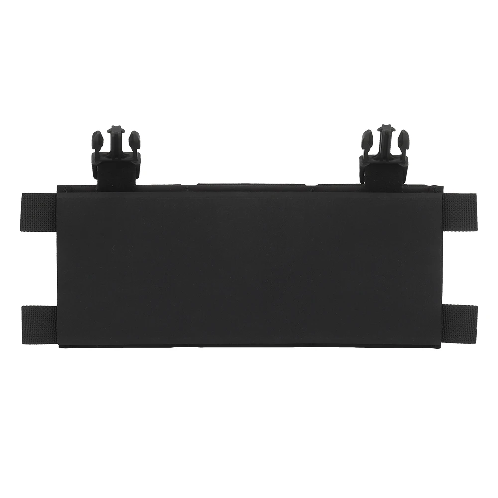 Bolsa magnética Triple de 7,62mm, MOLLE cortada con láser, retención elástica silenciosa, Compatible con aparejos de pecho para caza, tiro, Airsoft - imagen 4