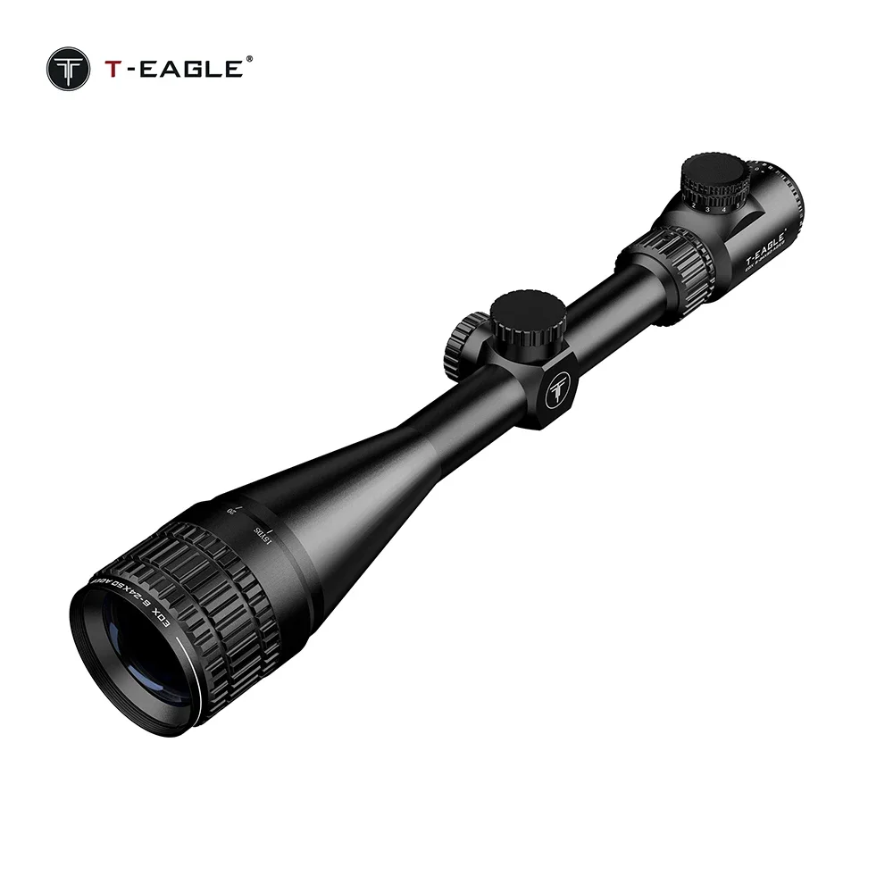 Mira telescópica para Rifle AOEG 6-24X50, para deportes al aire libre, caza, óptica reflejo, accesorio táctico para pistola de aire - imagen 5