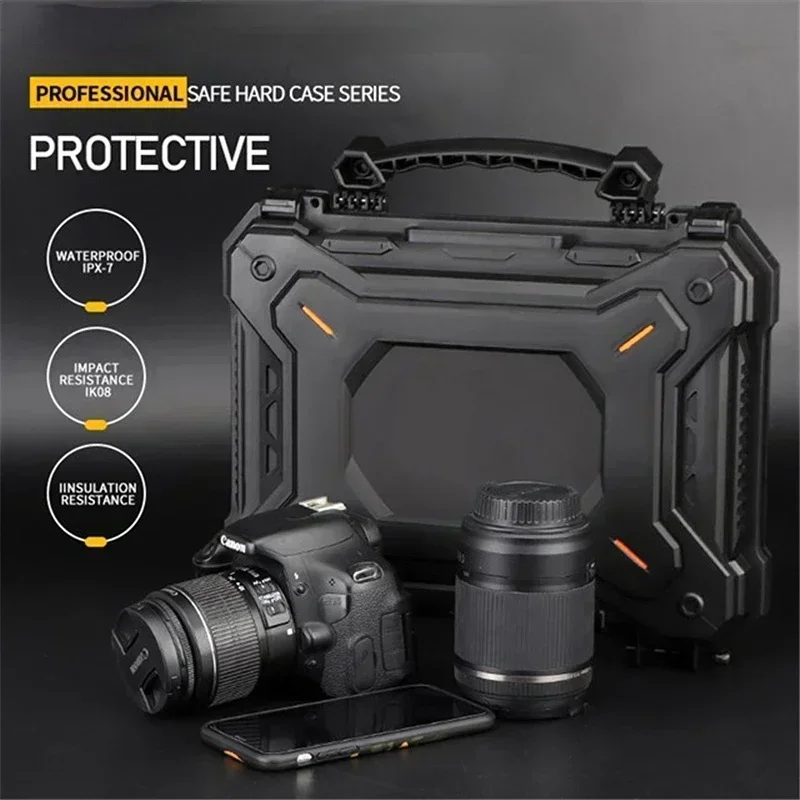 ERQYGRA-caja de herramientas de seguridad táctica, bolsa de 32cm, accesorios para sistema, equipo de tiro de caza, resistente al agua y al polvo, resistente al impacto - imagen 5