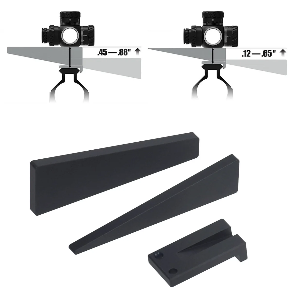 Kit de nivelacion optica para miras telescopicas y ajuste fino - imagen 2