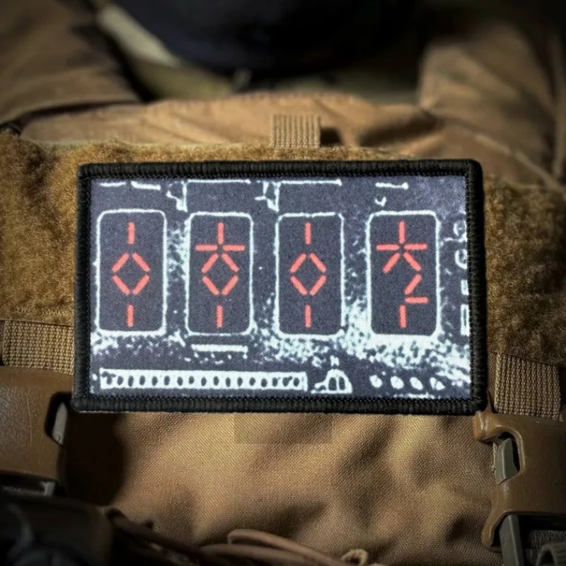 Dispositivo de extracción automática, parche táctico, insignia de moral con gancho y bucle, brazalete militar, mochila, decoración de ropa - imagen 2