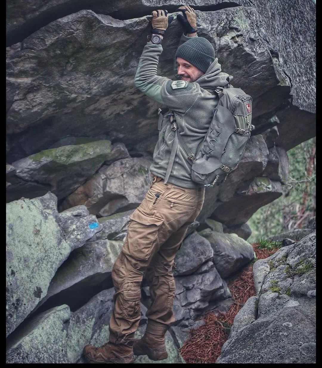 Pantalones G3 G4 tácticos alemanes de alta gama, Camuflaje francés suizo, Codola, tela antiinfrarroja - imagen 3