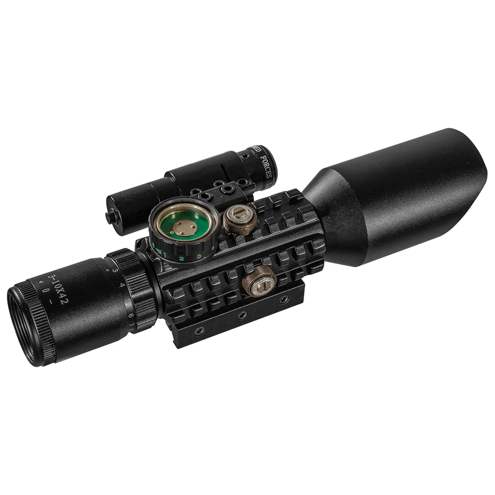 FIRE WOLF M9 Mira telescópica táctica 3-10x42 de caza - imagen 2