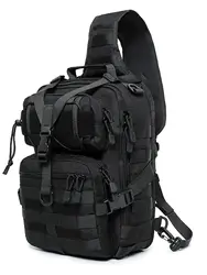 Bolsa bandolera táctica impermeable de nylon ripstop para foto