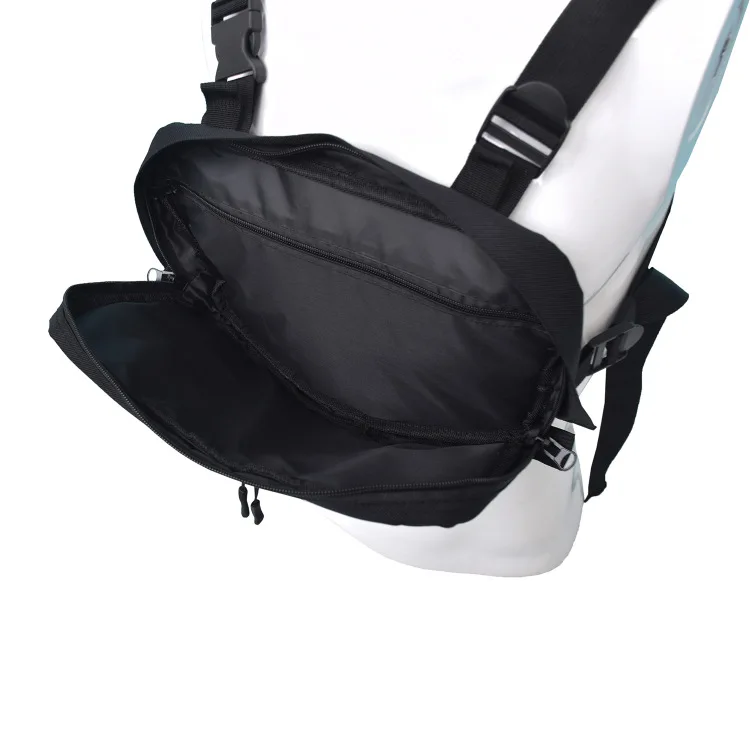 Chaleco de tela Oxford 600D para caza al aire libre, equipo militar, bolsa de accesorios Airsoft, sistema Molle táctico, bolsa de aparejo de pecho - imagen 4