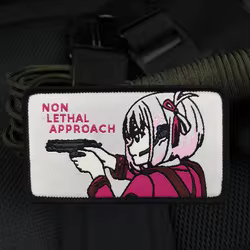Parche de moral anime gancho y bucle para mochila militar táctica