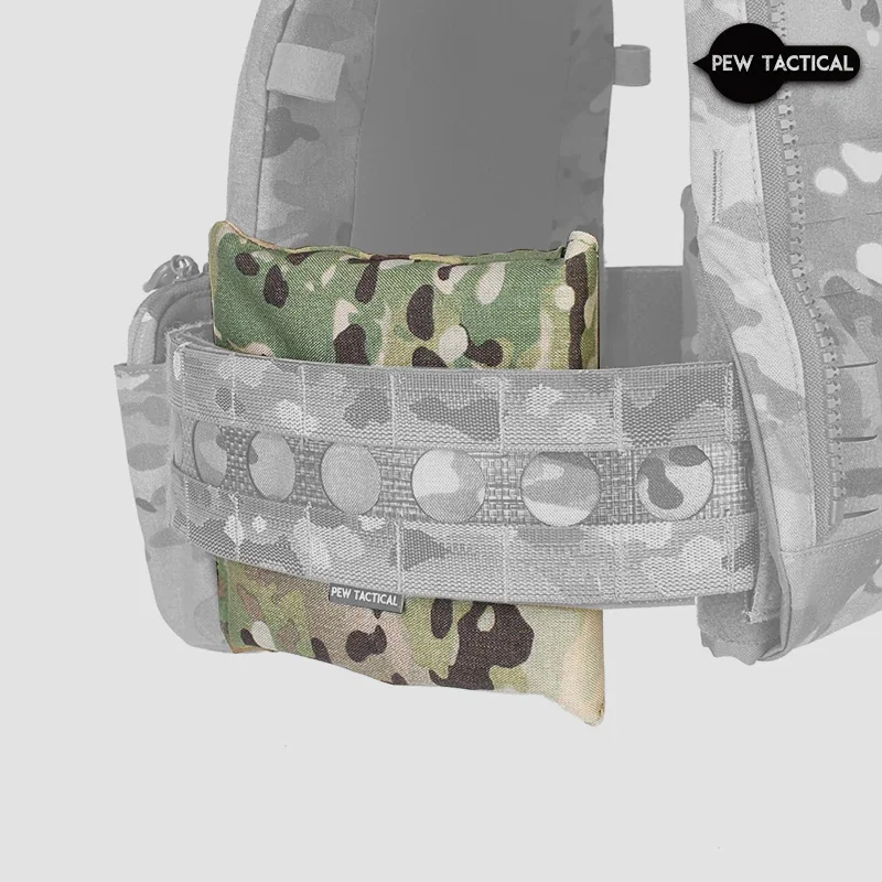 PEW TACTICAL FERRO STYLE Bolsillos para placas laterales 6X6 AIRSOFT - imagen 2