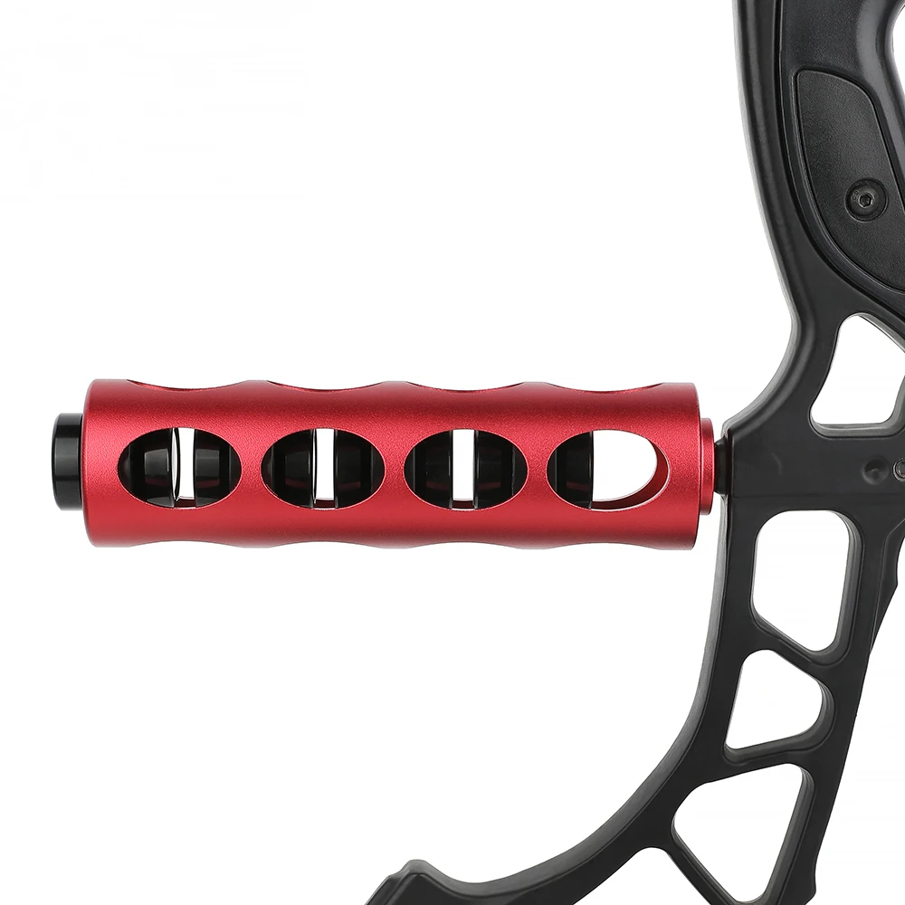 Estabilizador de arco profesional de 6 pulgadas Virbación Asorpción de sonido Amortiguador de aleación de aluminio Estabilizador de arco Recurvo Tiro - imagen 2