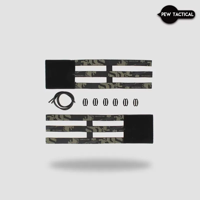 PEW TACTICAL CP STYLE AVS SET CUMMERBUND SKELETAL DE 3 BANDA Airsoft UA60 - imagen 2