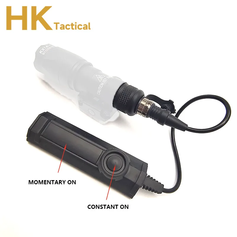 Interruptor de Linterna Táctica M600 M300, Accesorios para Linterna Scout, Interruptor de Luz para Armas, Compatible con Surefir PLH-V2 TAILCAP TAPA TRASERA - imagen 5