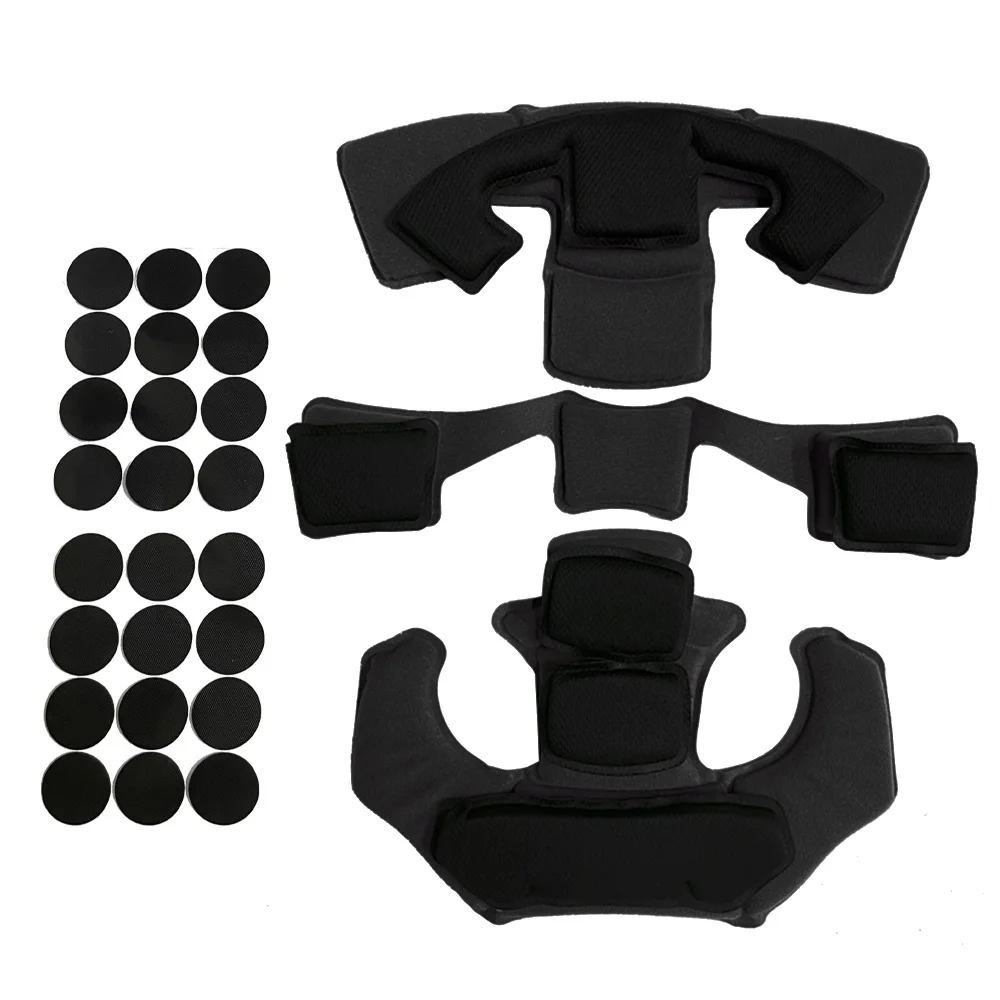 Almohadillas protectoras para casco de Paintball Airsoft táctico, almohadilla de espuma viscoelástica Gen1 para casco Wendy Fast MICH ACH - imagen 5