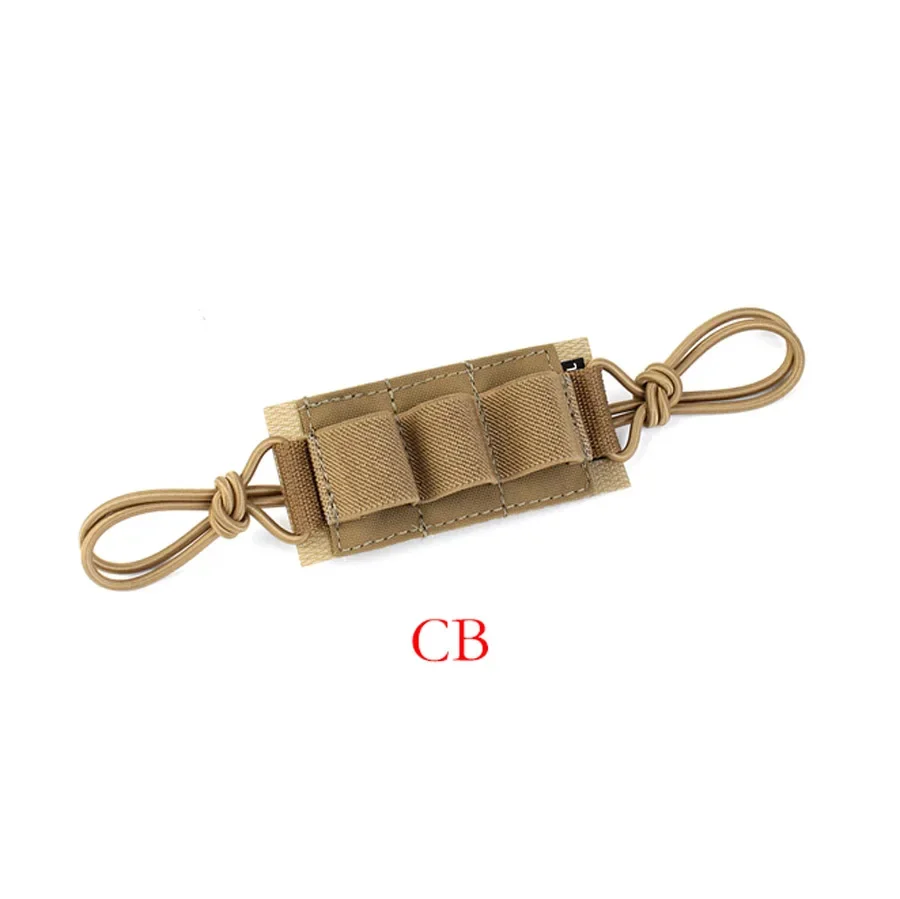 Casco táctico para deportes al aire libre, cordón NVG, tablero de almacenamiento de batería elástico, bolsa, dispositivo de visión nocturna, banda de correa fija - imagen 4