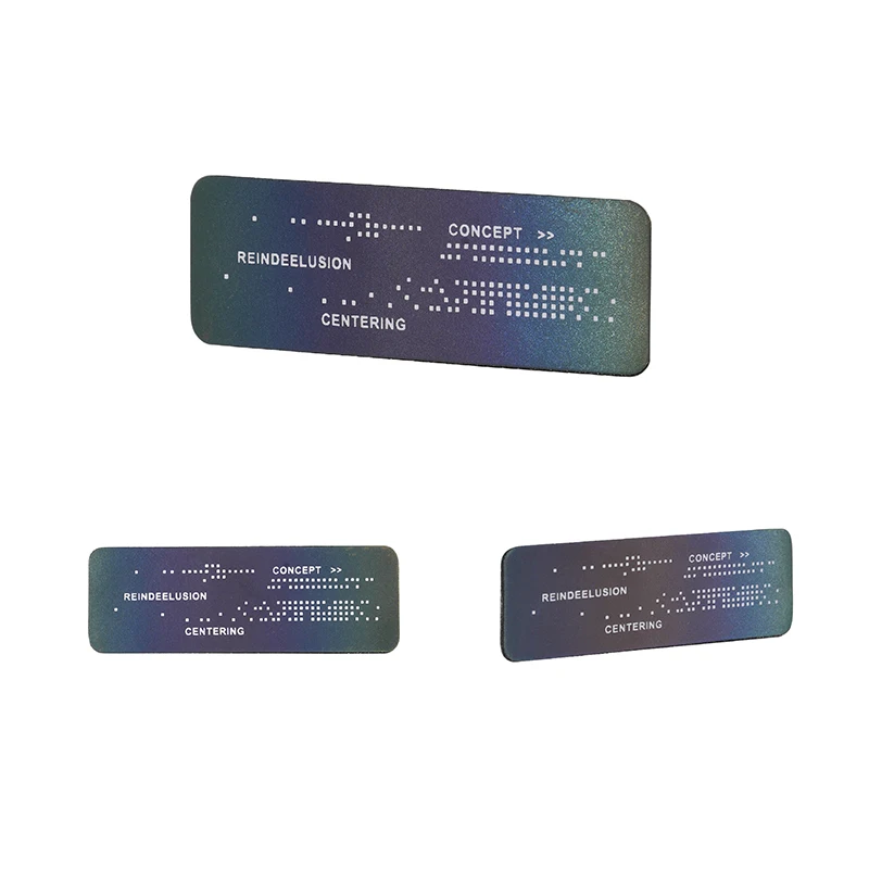 Renoelusion 3M parche reflectante colorido para ropa, decoración de bolsa, concepto de centrado, Impresión de píxeles, insignia táctica - imagen 5