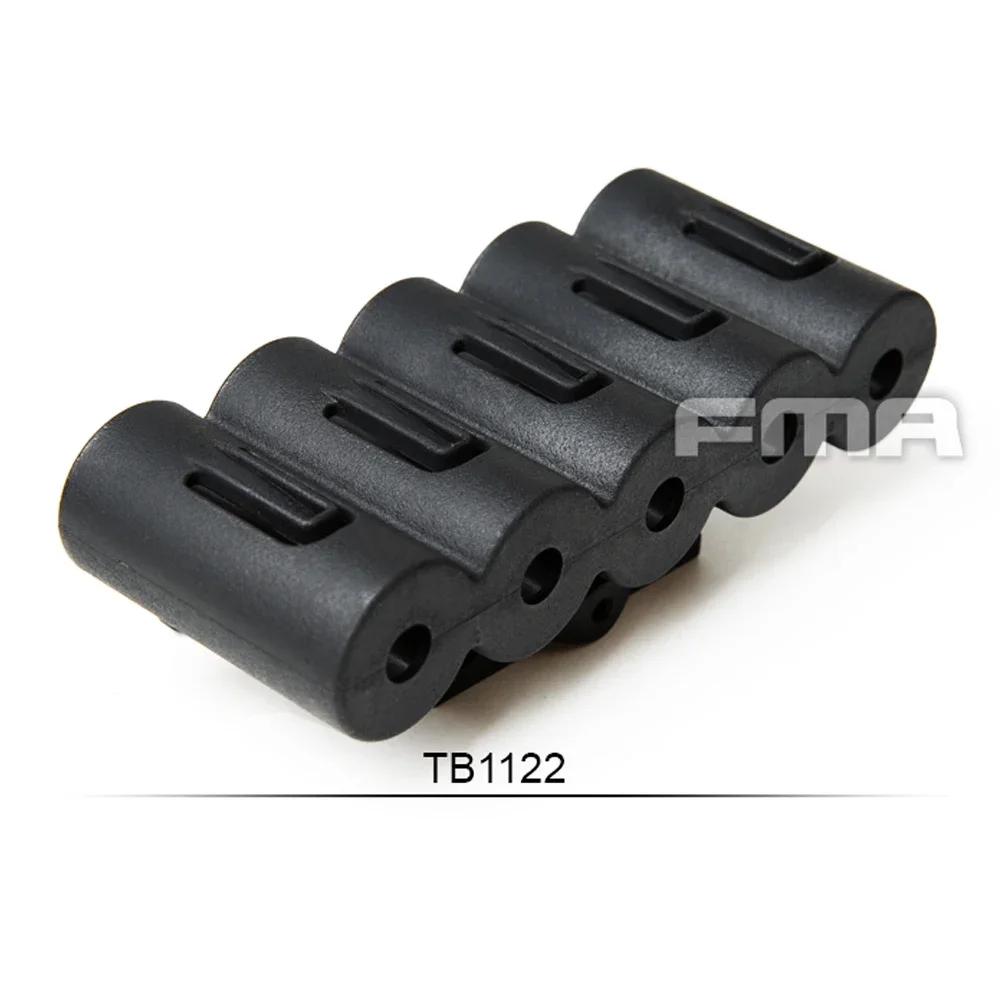 Soporte de carcasa para escopeta táctica FMA, proporciona con 5 rondas de calibre adicionales, bolsa para revistas, equipo de Paintball de plástico - imagen 3