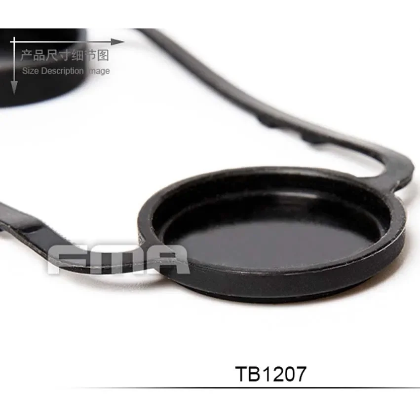 FMA PVS18 cubierta de goma para lentes gafas de visión nocturna almohadilla protectora de lentes TB1207 - imagen 3