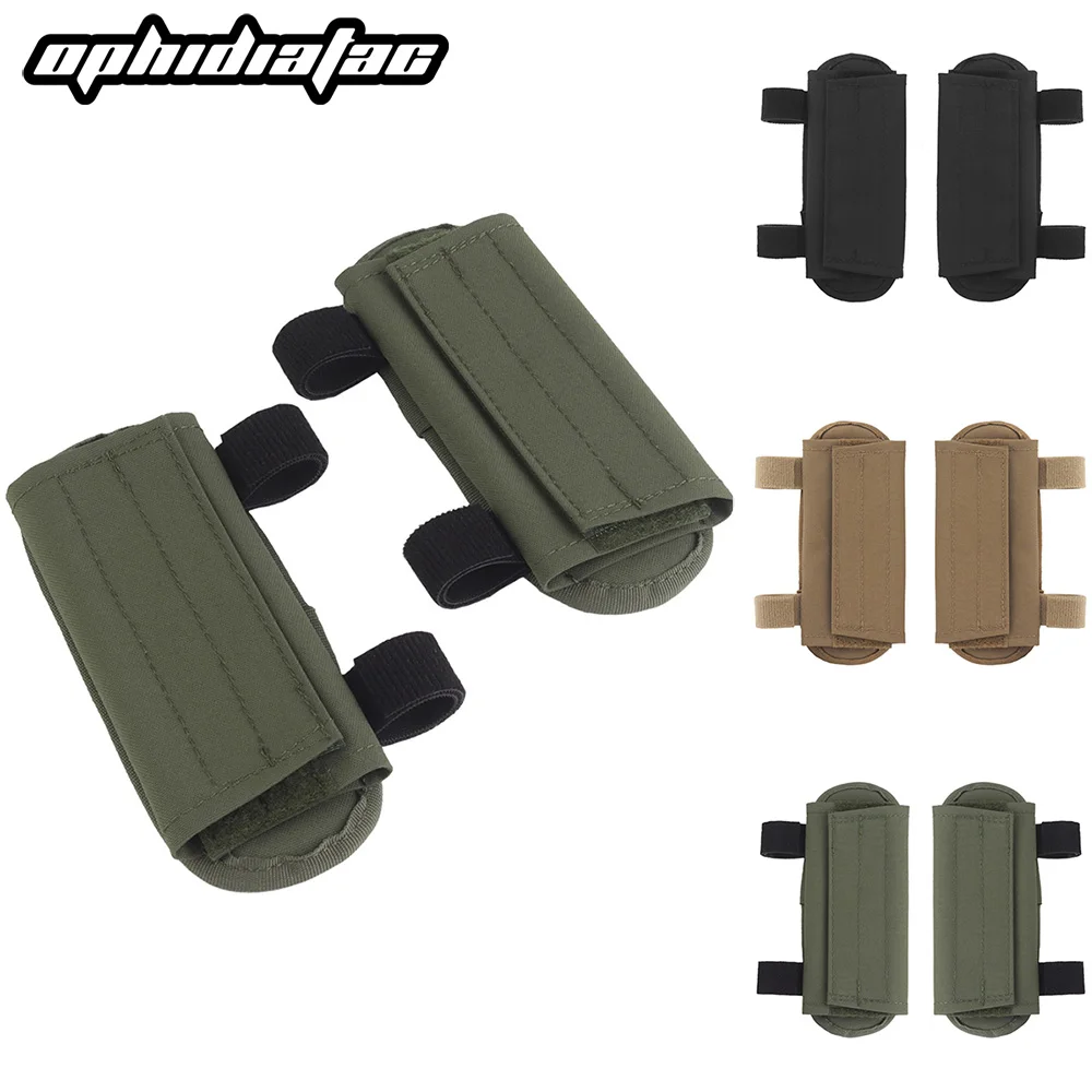 OPHIDIAN Serie R 2 piezas chaleco hombreras JPC portador de placa almohadillas cómodas almohadillas suaves de malla para chaleco de caza SPC JPC1.0/2,0/3,0 - imagen 2