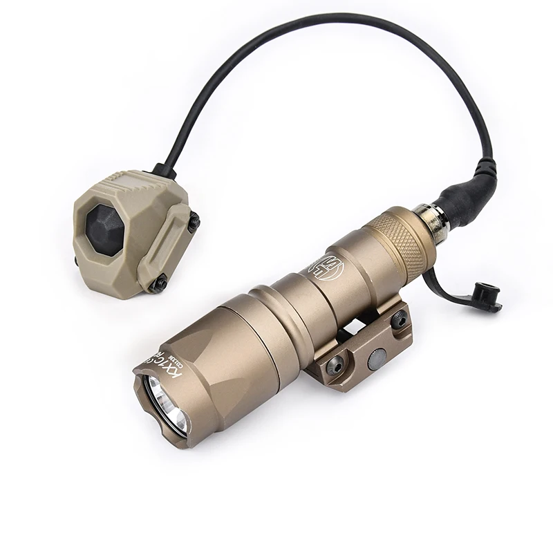 SF Surefir M300 M600 linterna táctica AXON M300A M600C luz de caza función Dual presión Control remoto interruptor ajuste 20MM - imagen 4