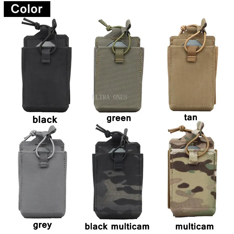 Bolsa táctica para una sola revista Airsoft, bolsa para entrenamiento militar al aire libre, cuchillo portátil, funda ligera - imagen 2