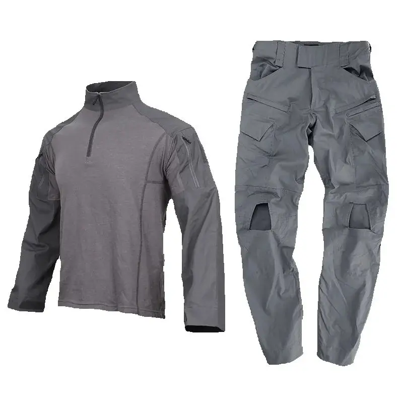 Conjunto de Uniforme de Combate Táctico E4 Emersongear, Camisas de Camuflaje para Hombre, Pantalones, Tops, Pantalones Cargo de Servicio, Trajes para Campamento, Caza y Entrenamiento - imagen 3