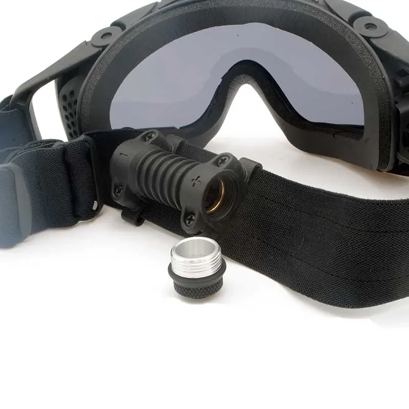 FMA Cooler Fan Versión Gafas tácticas negras SI-Gafas balísticas - imagen 5