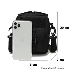 Rinonera tactica MOLLE caza Airsoft - funda telefono monedero