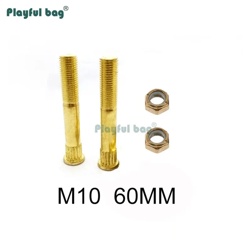 Soporte de tuerca de tornillo de pilar medio para monopatín, piezas de tornillo de monopatín de cuatro ruedas, 47, 52, 60, 62mm, AMB249 - imagen 3