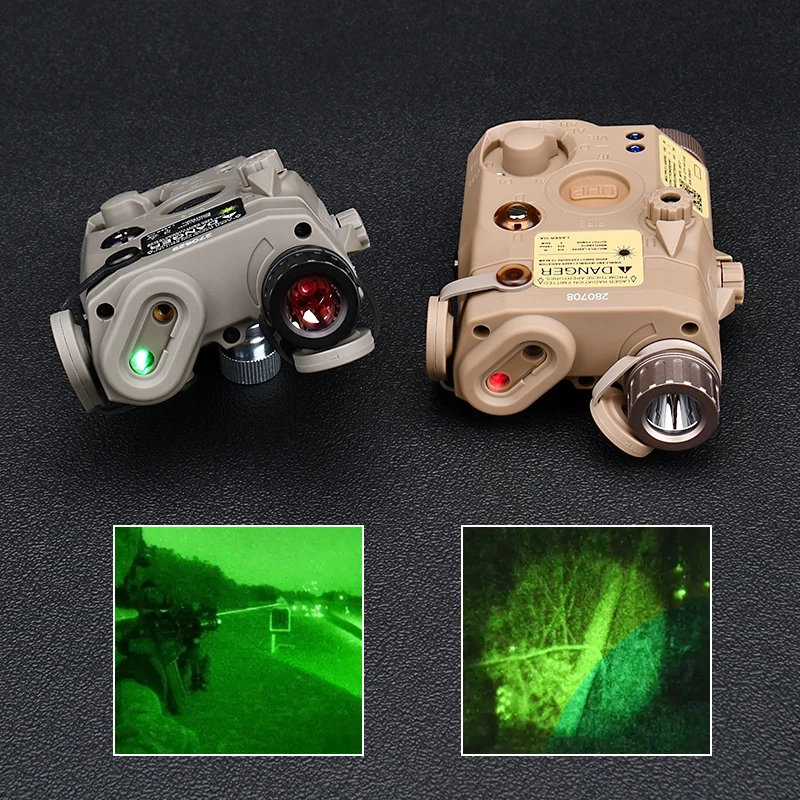 PEQ-15 Luz infrarroja táctica para rifles y réplicas airsoft