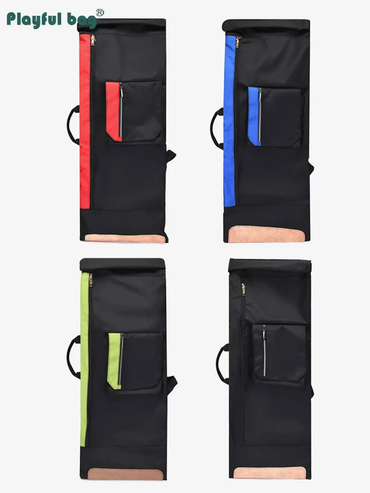 Mochila para monopatín de gran capacidad, bolsa impermeable 900D para tabla de surf Longboard de doble balancín AMB269 - imagen 4