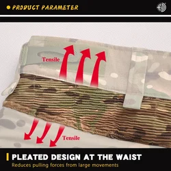 Pantalones cargo tácticos camuflaje woodland – Transpirables militar