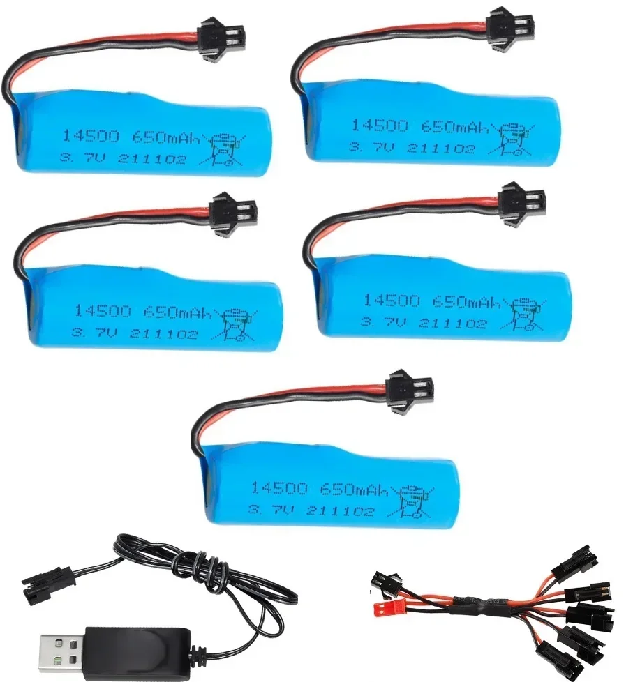 5Pcs with USB cable