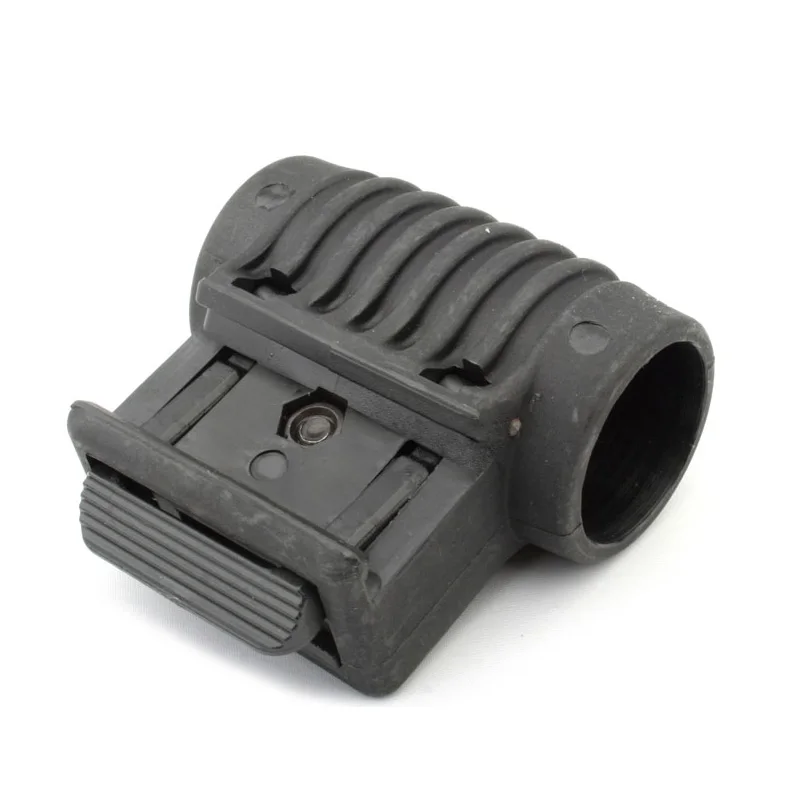 Big Dragon táctico para linterna QD, abrazadera plegable, soporte para antorcha, Airsoft, caza, tiro al aire libre, senderismo, nailon negro - imagen 2