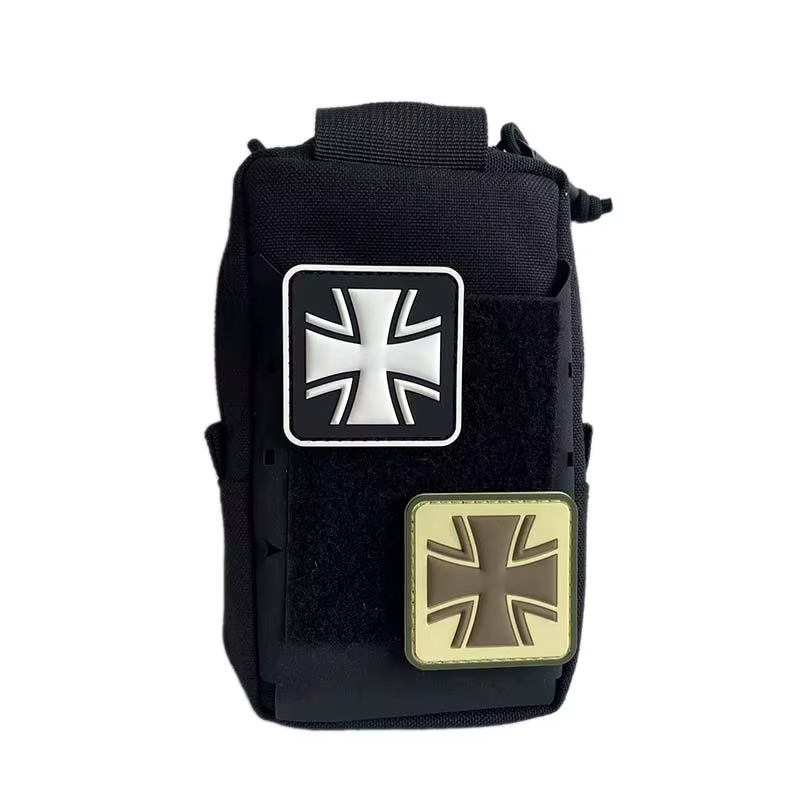 Parche PVC DEU Alemania con gancho – Insignia táctica para mochila - imagen 5