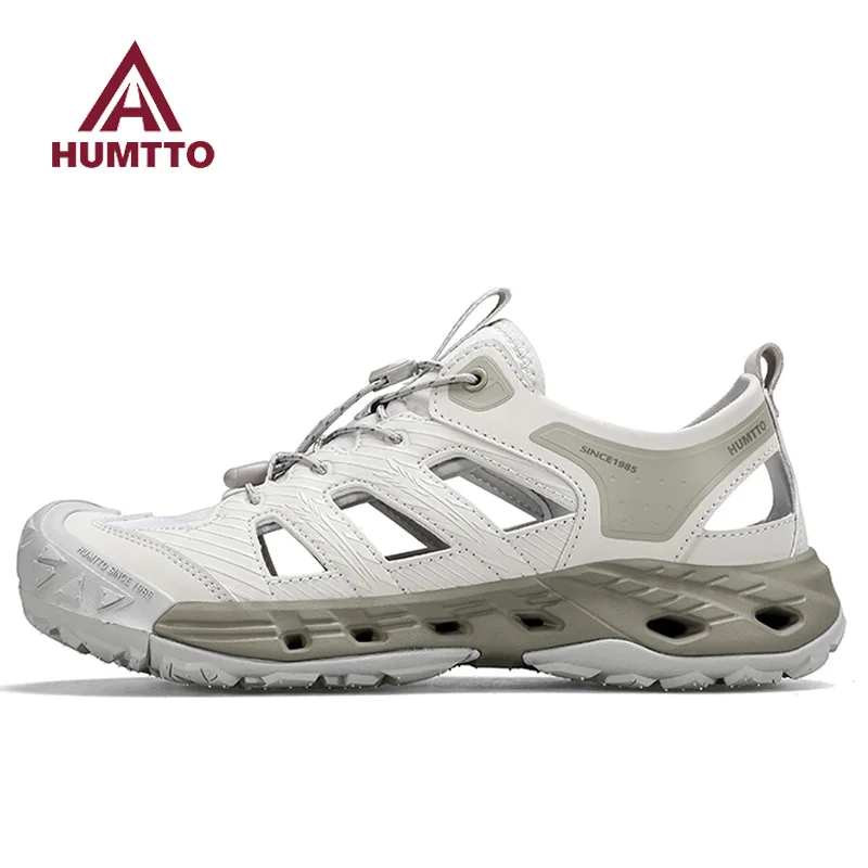HUMTTO zapatos para caminar para hombre, zapatos de agua para senderismo al aire libre, zapatos de rastreo ariver, sandalias de playa de pesca ligeras y transpirables