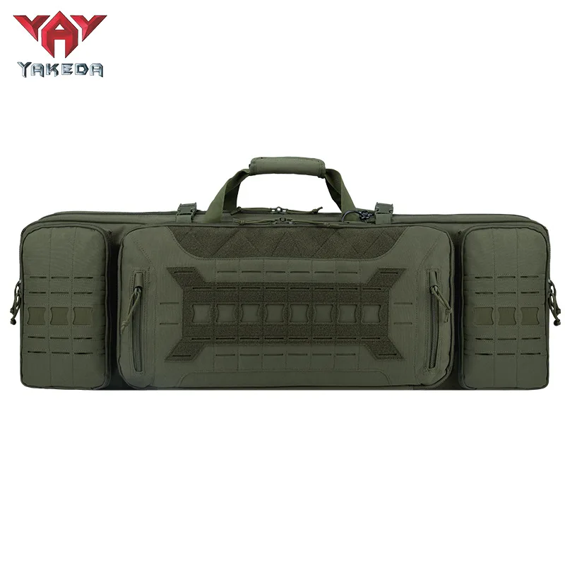 Bolsa táctica de caza YAKEDA, bolsa de pesca para acampar al aire libre de 36 pulgadas, mochila impermeable para francotirador, Airsoft, Paintball - imagen 3
