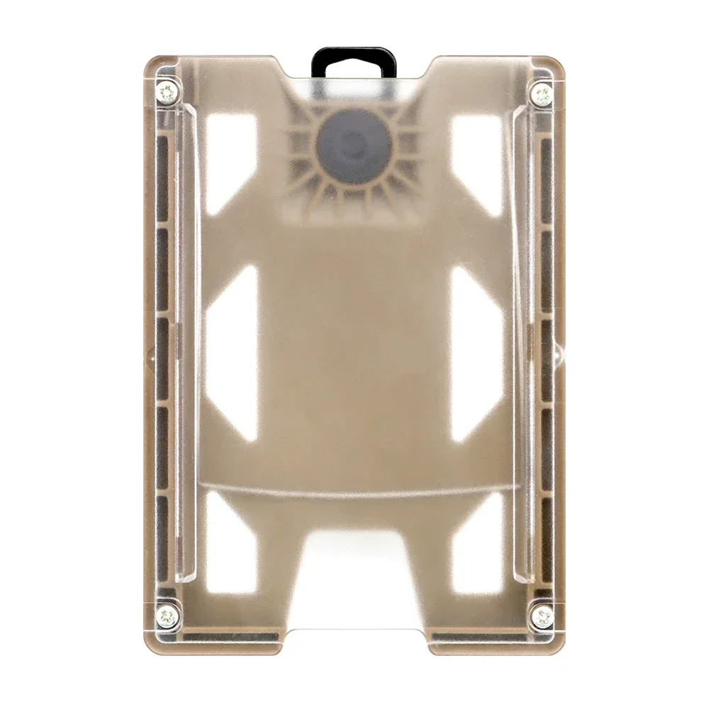 Ligero T4 QD hebilla titular de la insignia cartera tarjetero ranura de acero cordón mosquetón Clip de acero - imagen 5