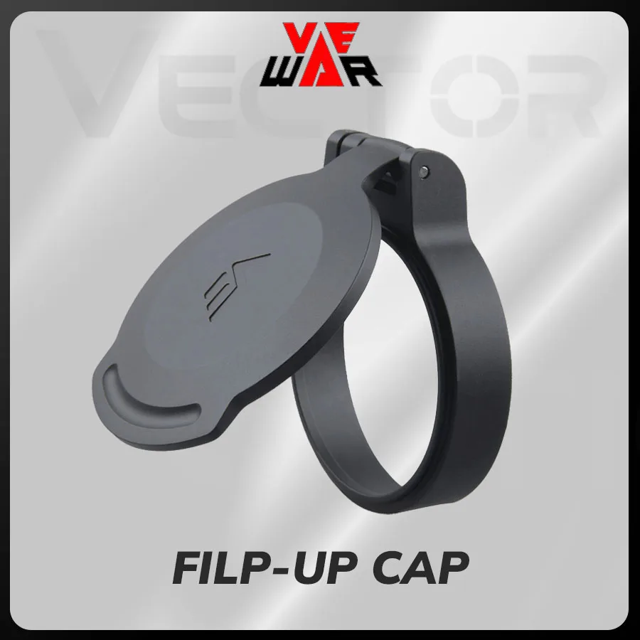 Óptica vectorial Continental Rifle Lunares Lente objetivo Tapa filp-up 45,5-46,5 mm/50 mm/56 mm de diámetro