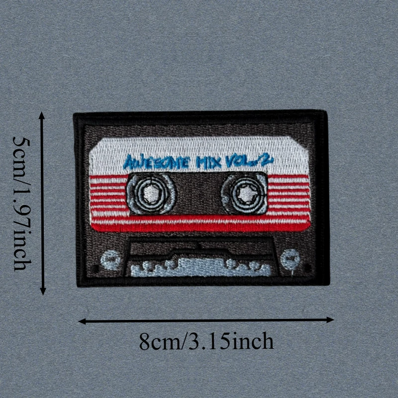 Parche bordado 3D con cinta, chaleco táctico, sombreros con gancho y bucle, insignia de moral, mochila, pegatinas decorativas, parches para brazalete para ropa - imagen 3