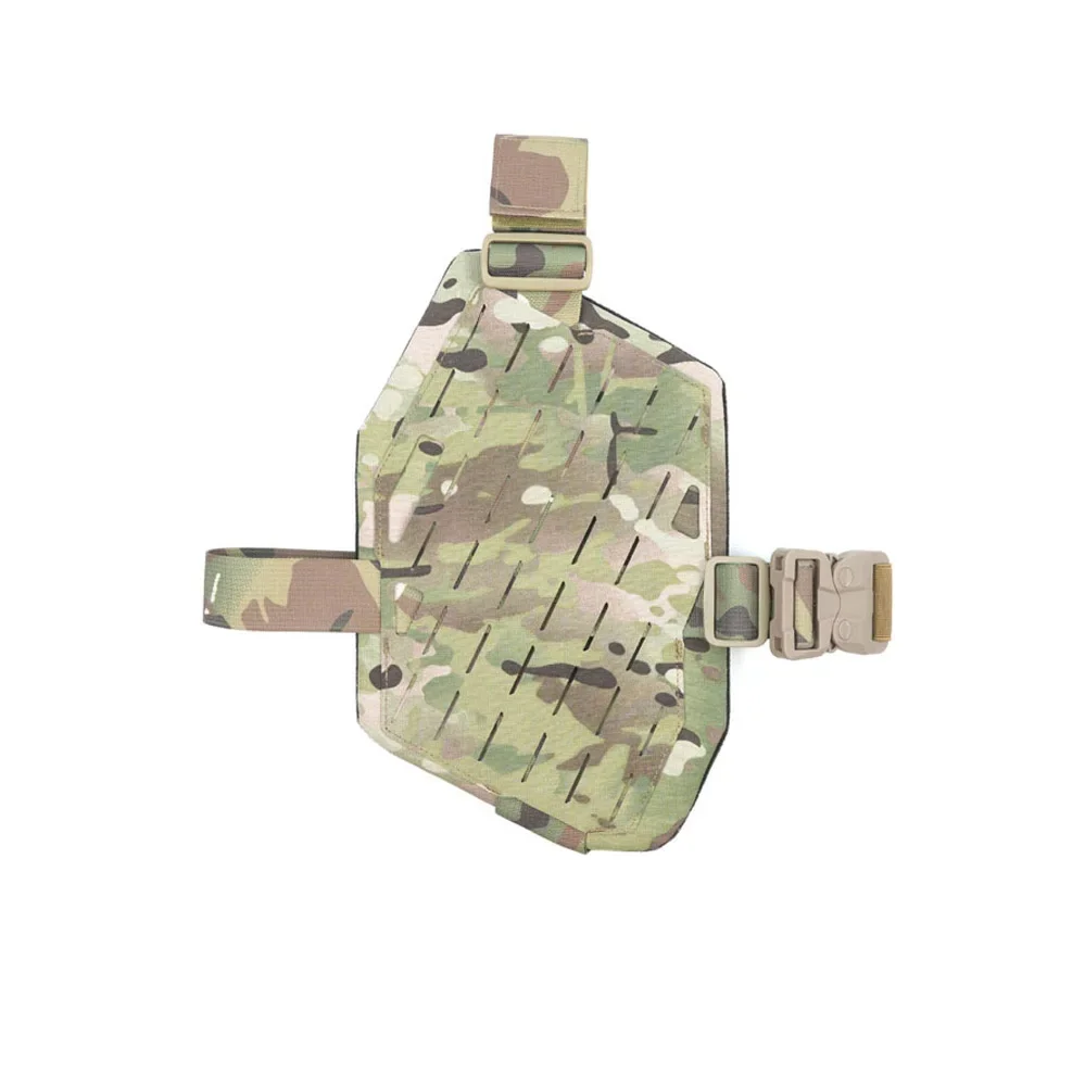 Placa colgante de pierna Molle inclinada táctica, tablero colgante para pierna y muslo para pistola, bolsa para revista, bolsa, equipo - imagen 2