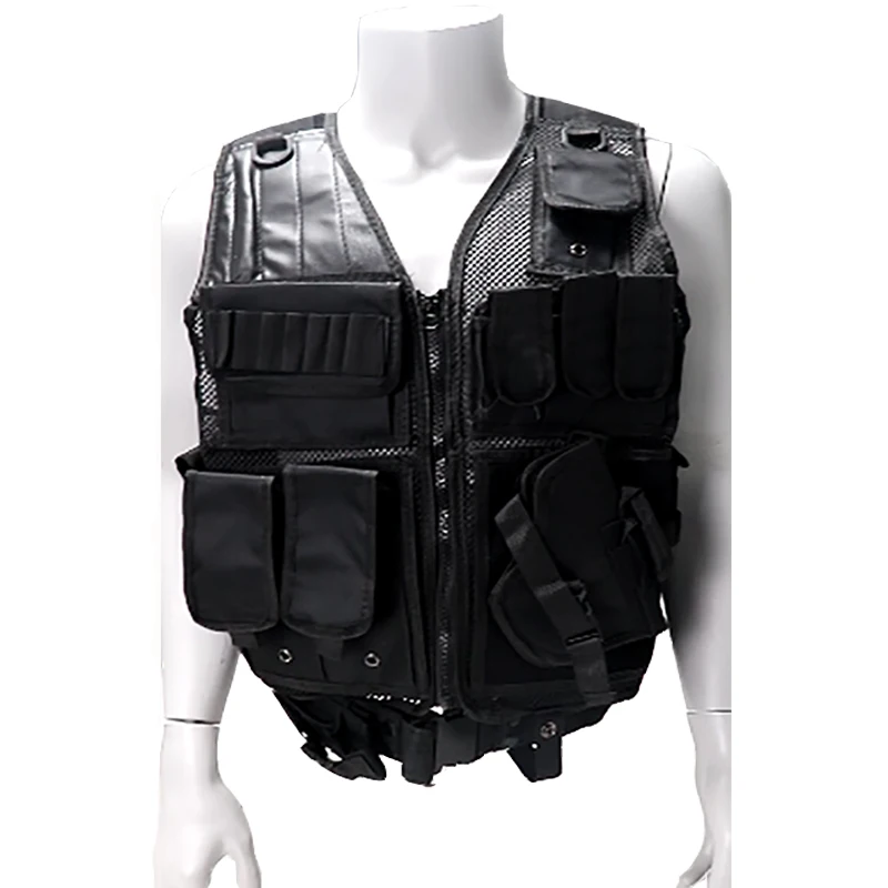 Equipo de caza, chaleco táctico, armadura corporal de entrenamiento de combate, juego de guerra al aire libre, chaleco Airsoft de Paintball, chalecos protectores Molle - imagen 2